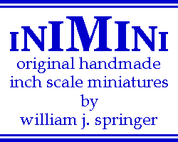 INIMINI INCH SCALE MINIARURES